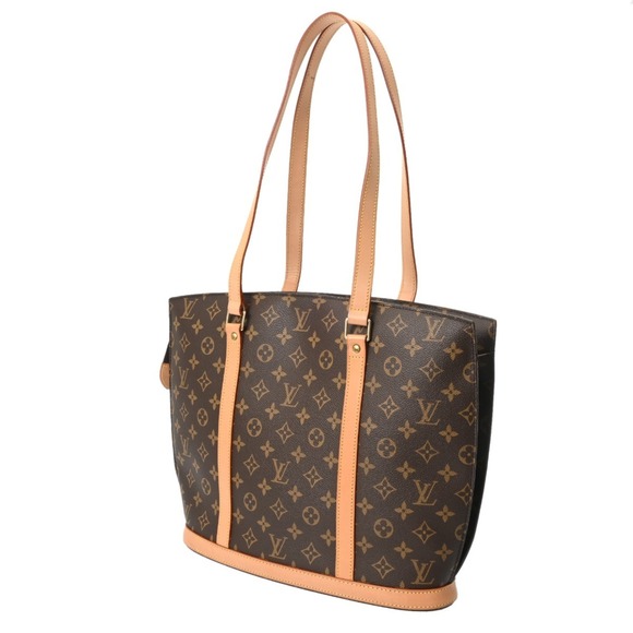 LOUIS VUITTON Brown Monogram Canvas Tote Bag - Picture 3 of 11
